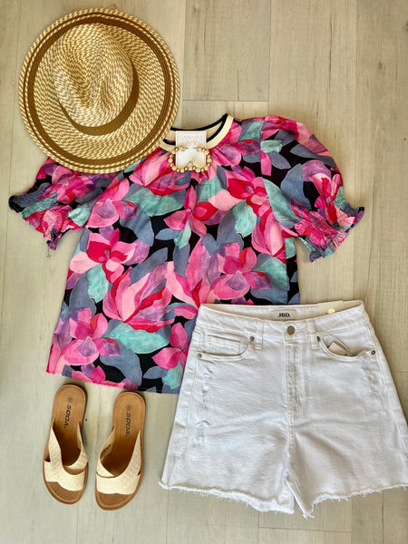 Georgia Floral Top