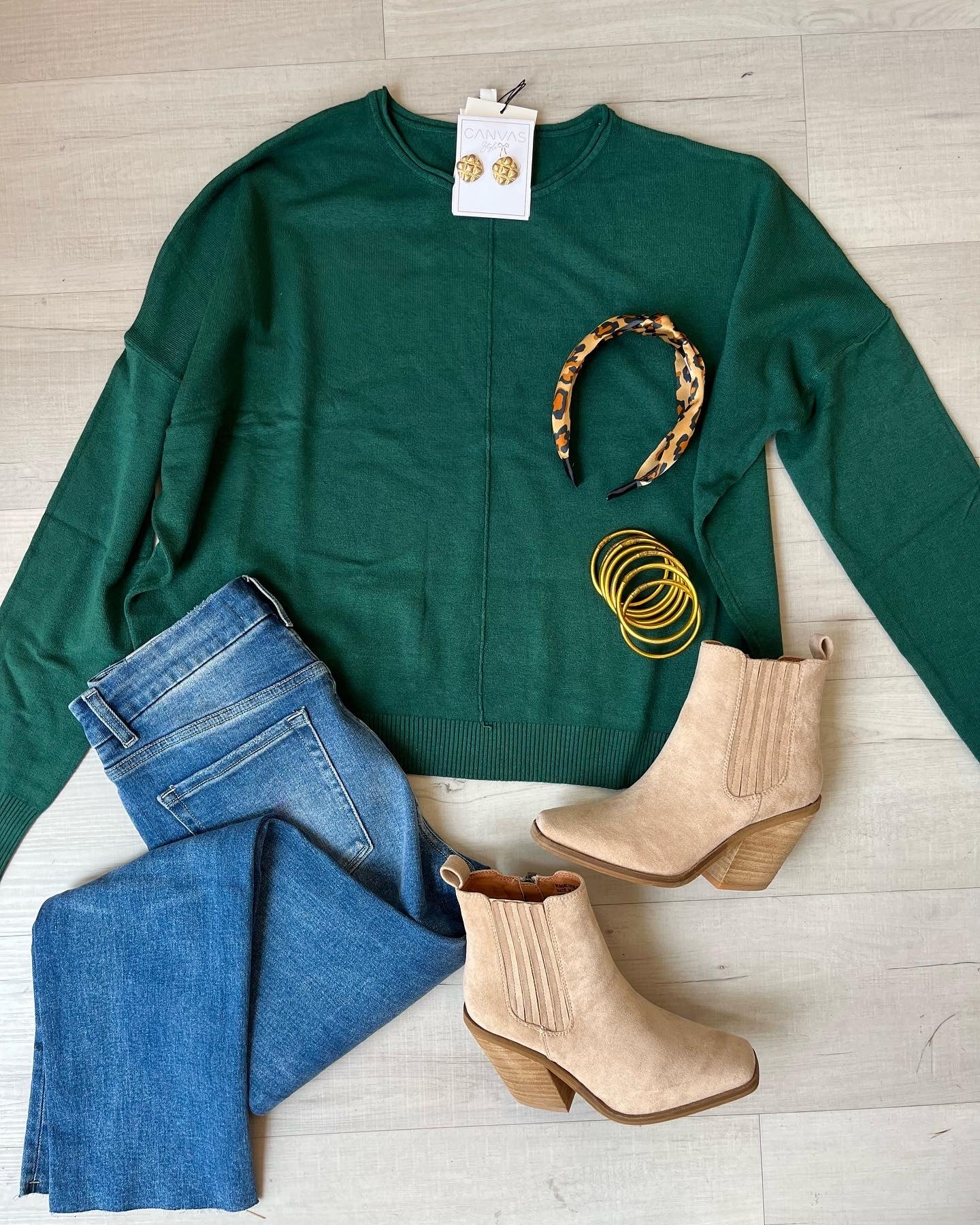 Sophie Sweater Green