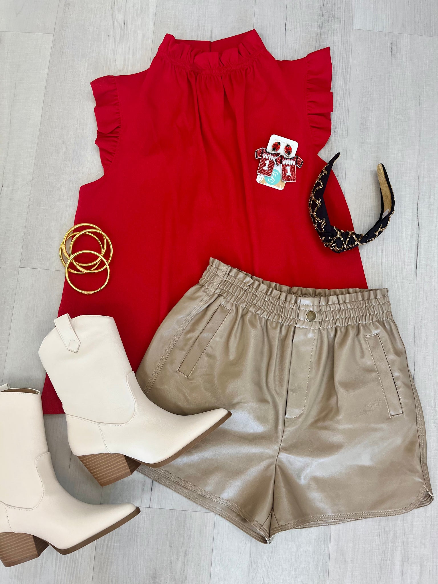 Bailey Top Red