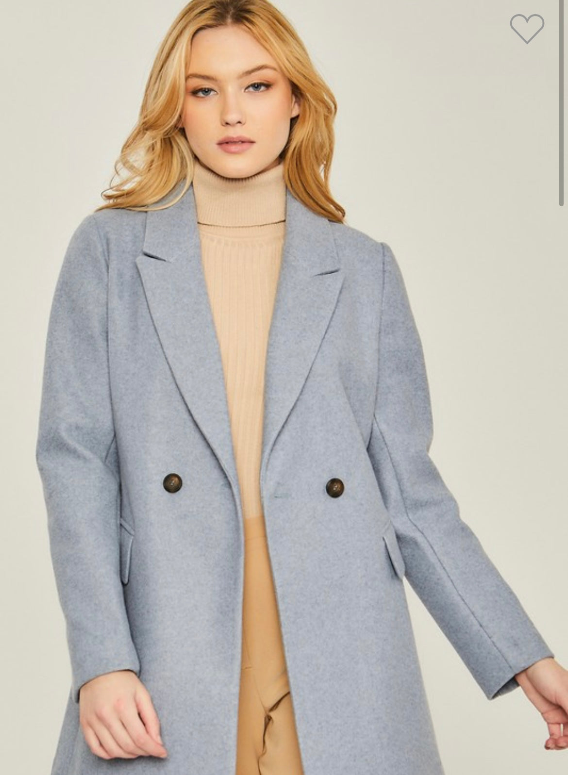 Noble Coat Blue