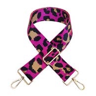 Pink Cheetah Purse Strap